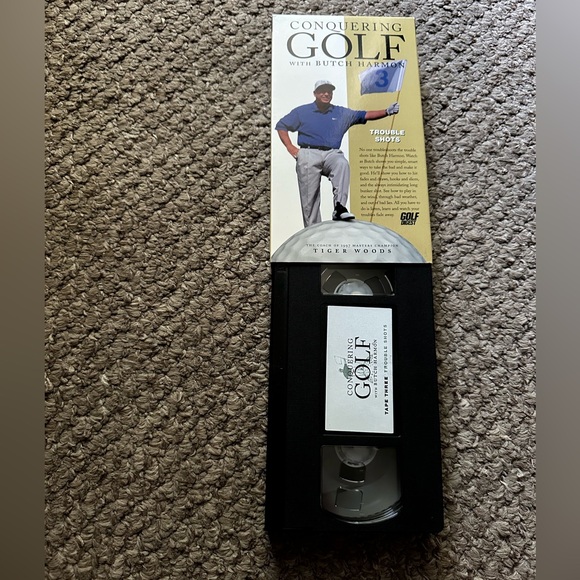 Christmas / Father’s Day! Conquering Golf with Butch Harmon VHS Complete Set - Picture 6 of 7